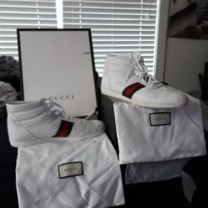 Gucci Ace Leather High Tops